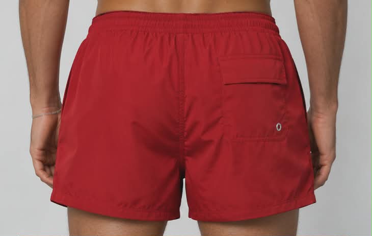 Cherry Coke & Cigarettes Red Board Swim Shorts
