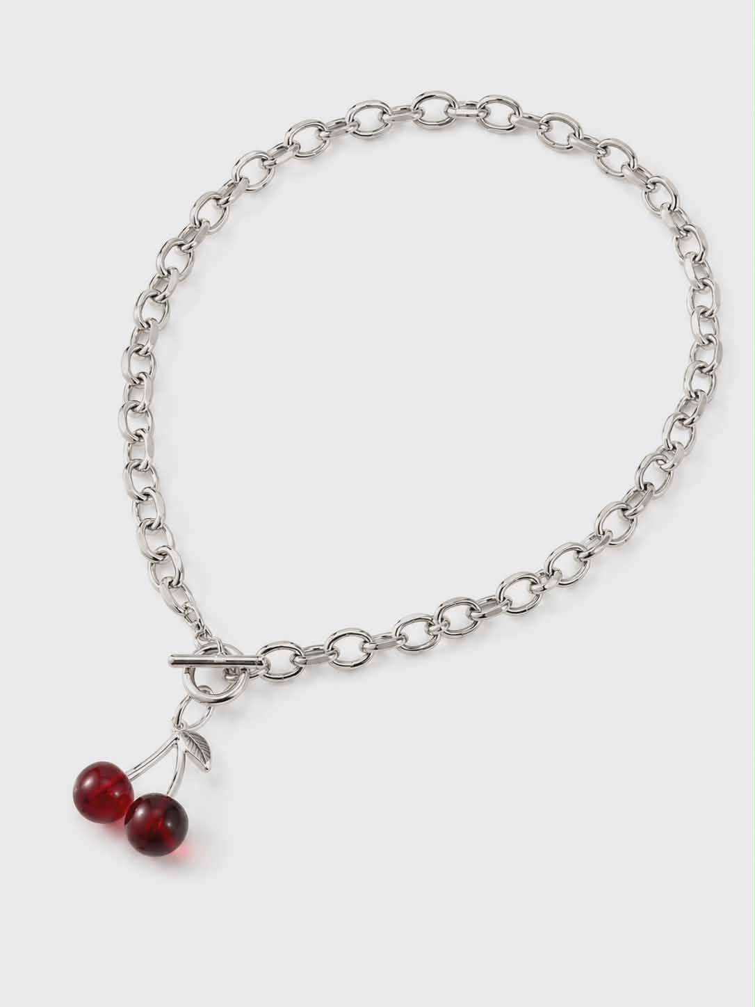 Sweetheart Cherry Necklace 🍒