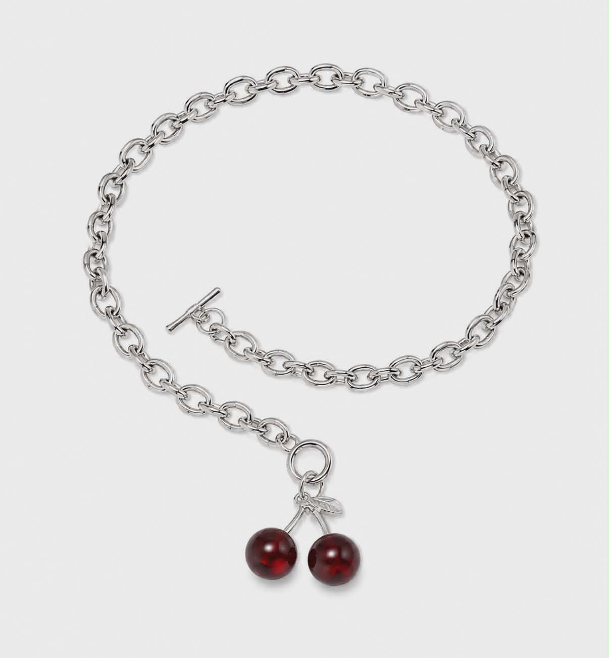 Sweetheart Cherry Necklace 🍒