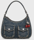 Cherry Rodeo Denim Bag 🍒
