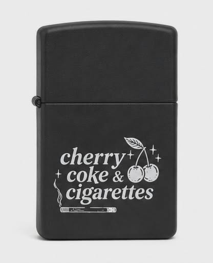 Cherry Coke & Cigarettes Lighter Case