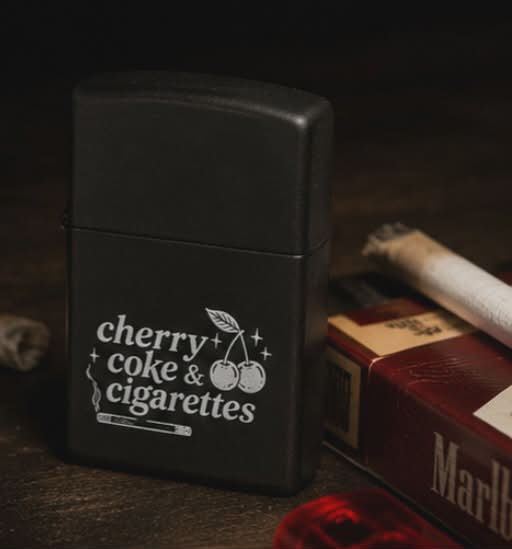 Cherry Coke & Cigarettes Lighter Case